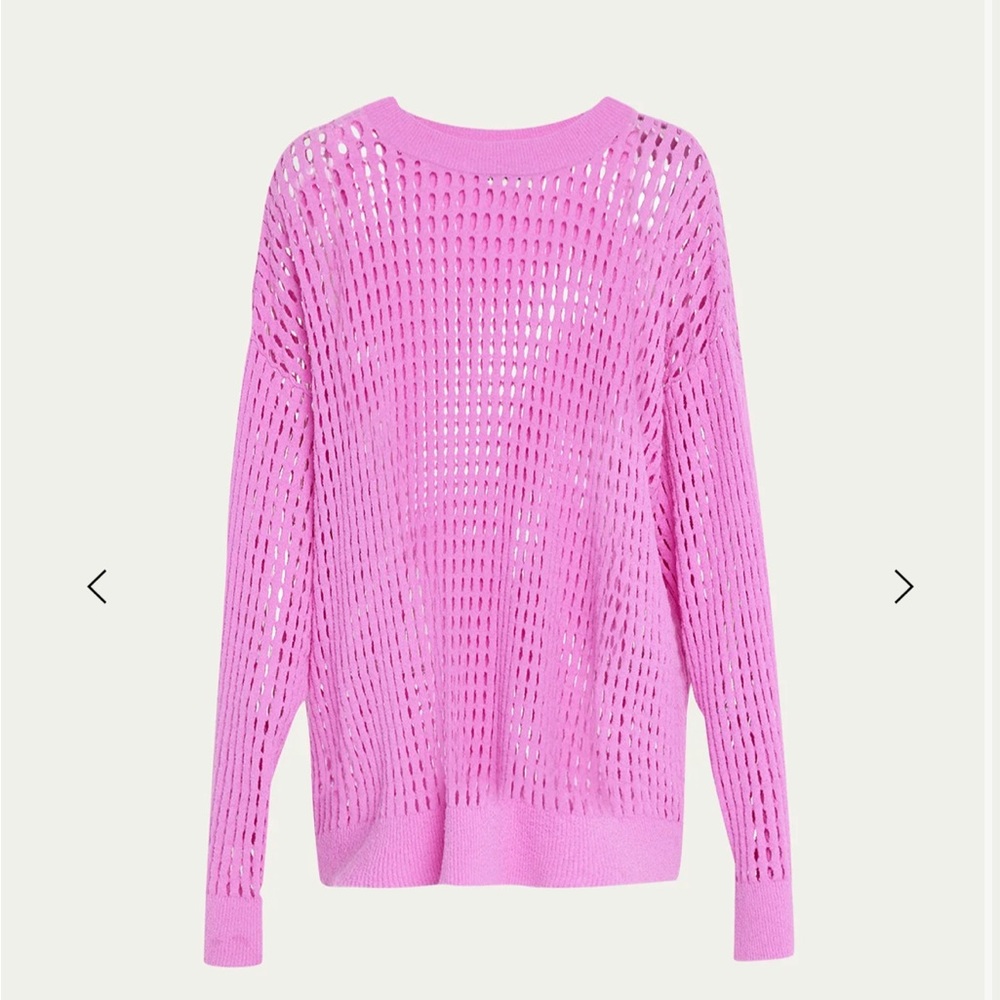 Zankov — Pele Oversized Open-Knit Sweater (XS)